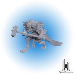D&D Nolzur's Marvelous Miniatures: Sahaugin Coral Smasher